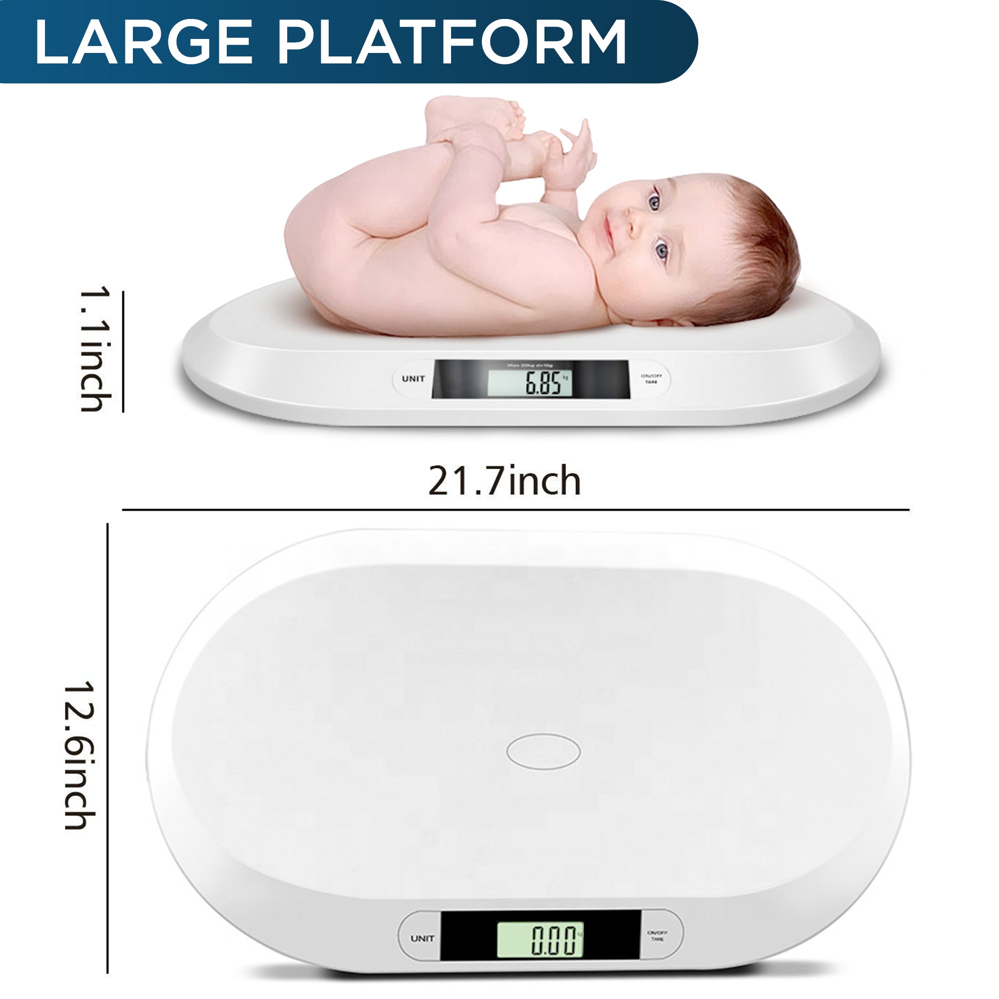 K-life WS-104 Digital Personal Baby Infant Toddler Weight Electronic Machine Weighing Scale