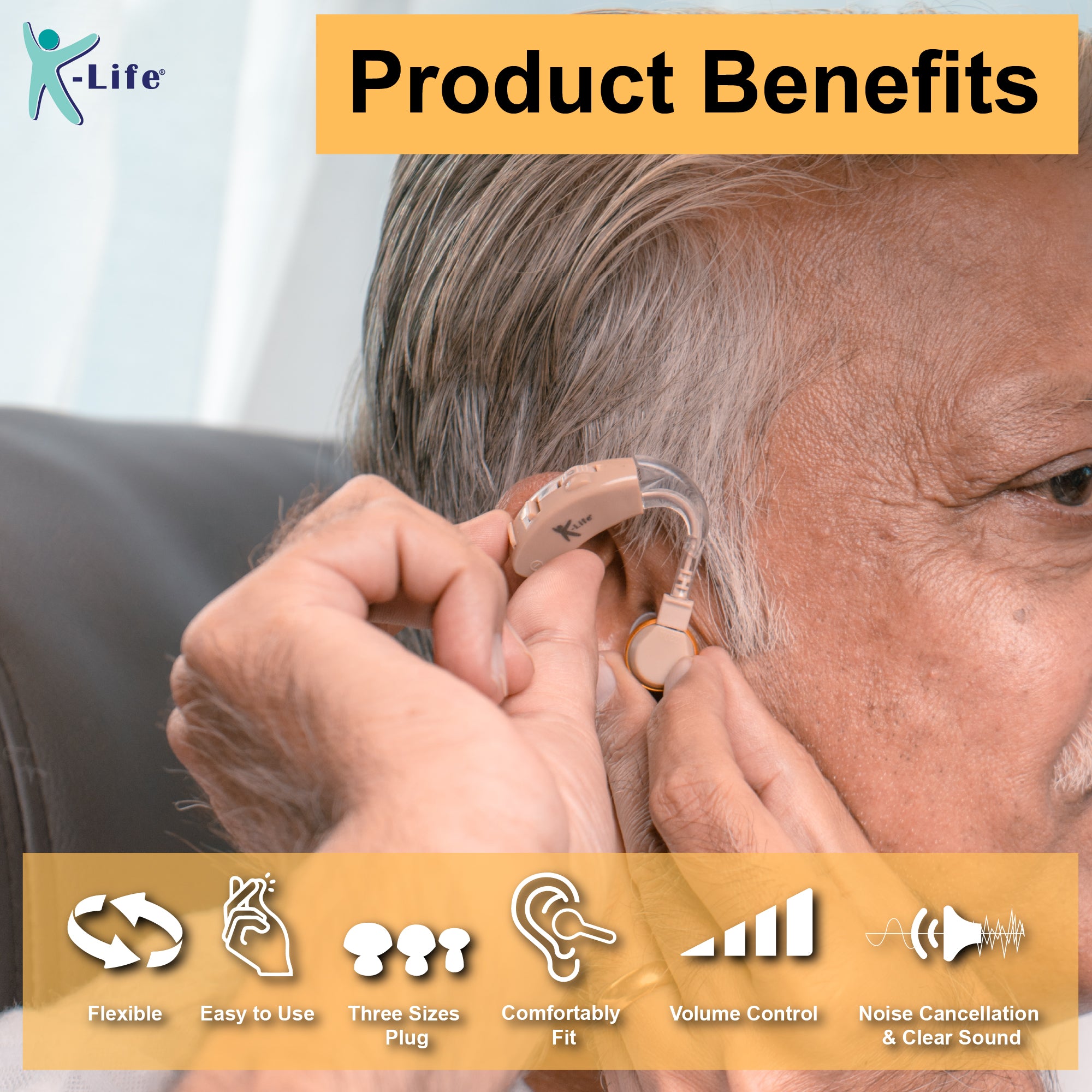 K-life Hearing Aid HA-101