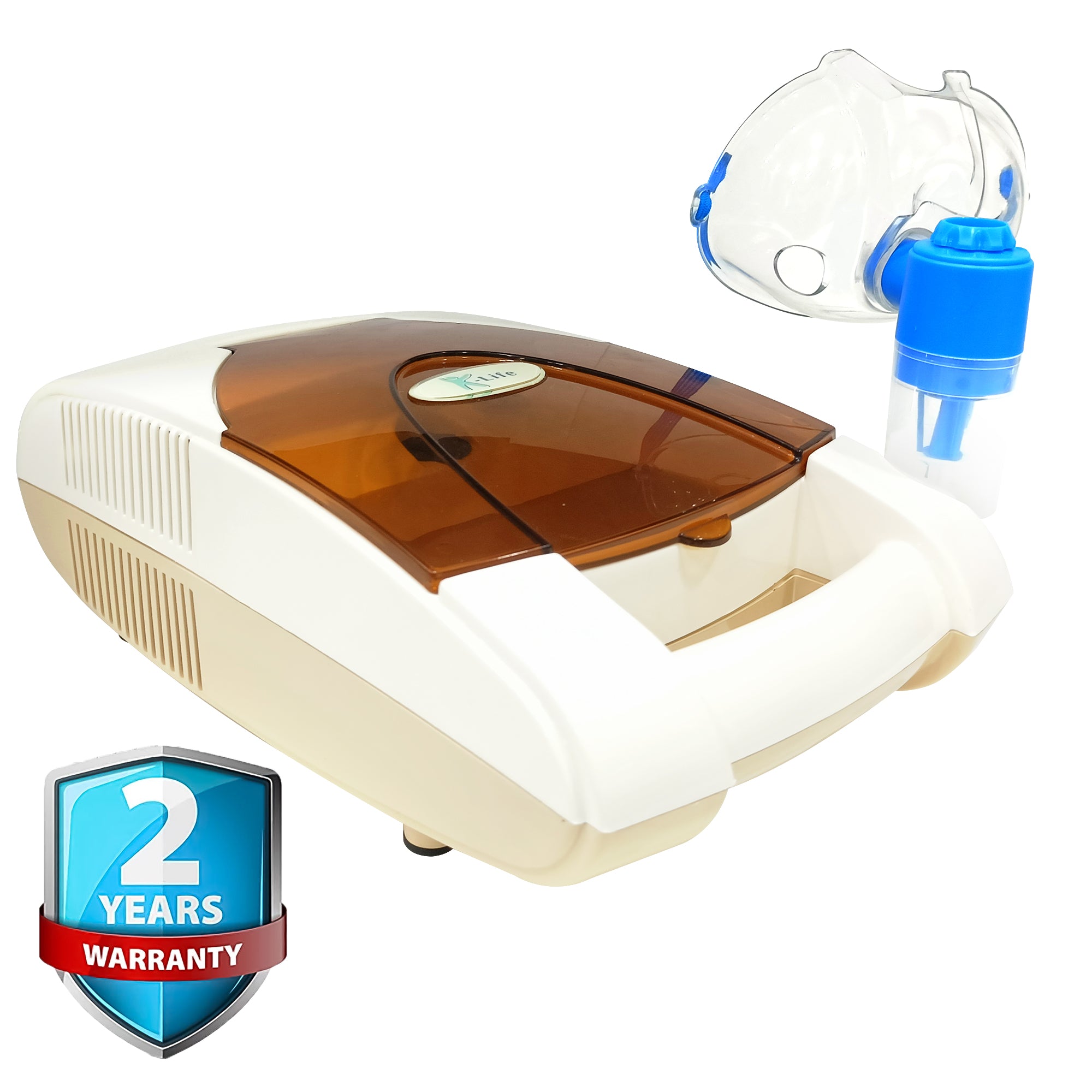 K-life 102B Steam Respiratory Machine Kit For Baby Adults kids Asthma Inhaler Patients Nebulizer  (White)