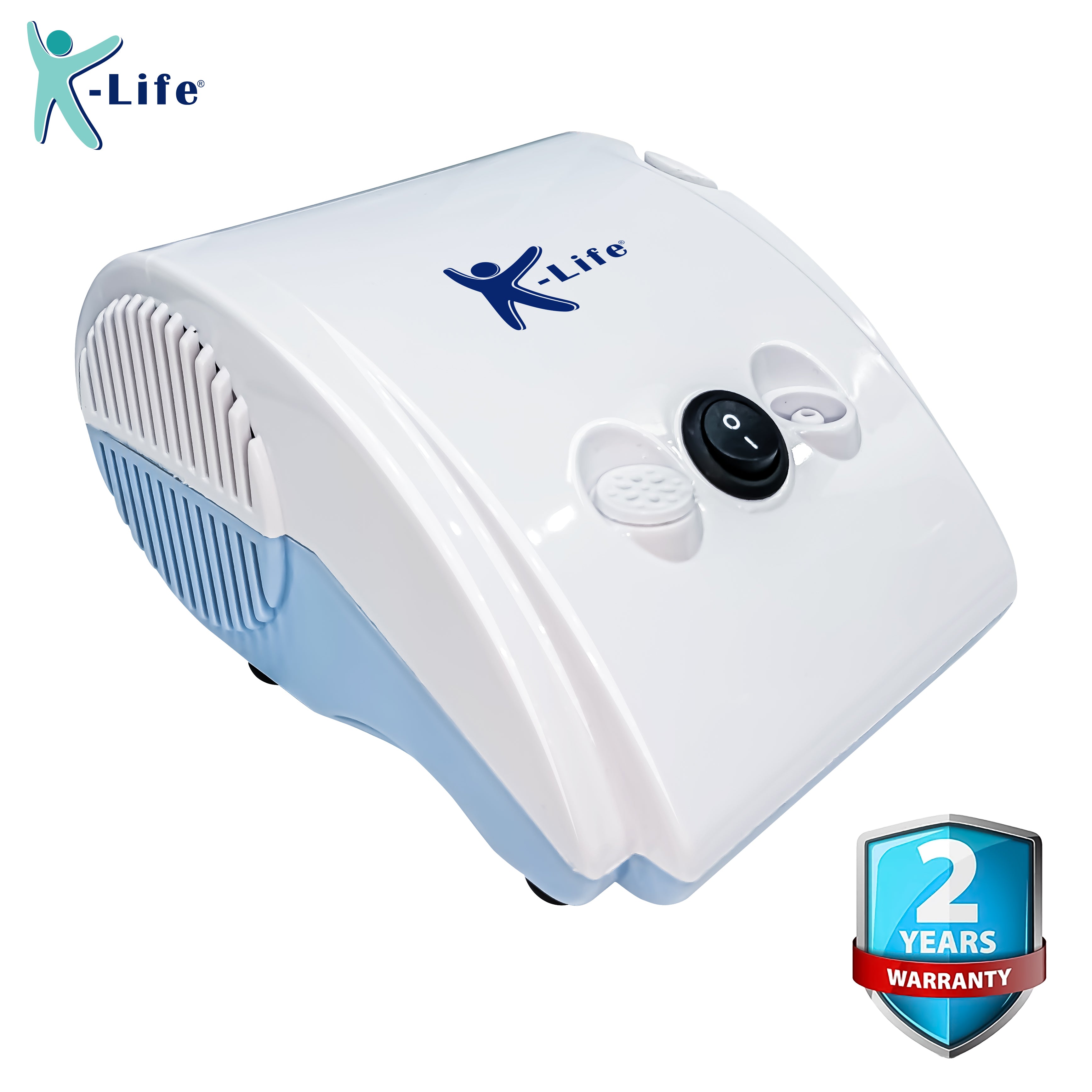 K-life 104-B Steam Respiratory Machine Kit For Baby Adults kids Asthma Inhaler Patients Nebulizer (White)