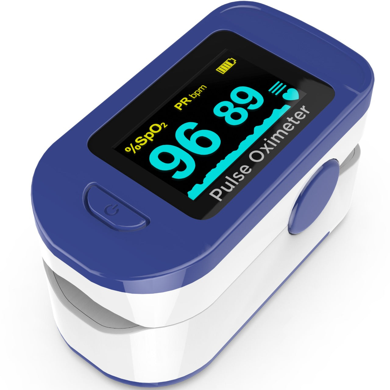 K-Life FTP-103 Finger Tip Pulse Oximeter measuring SpO2 and Pulse Rate