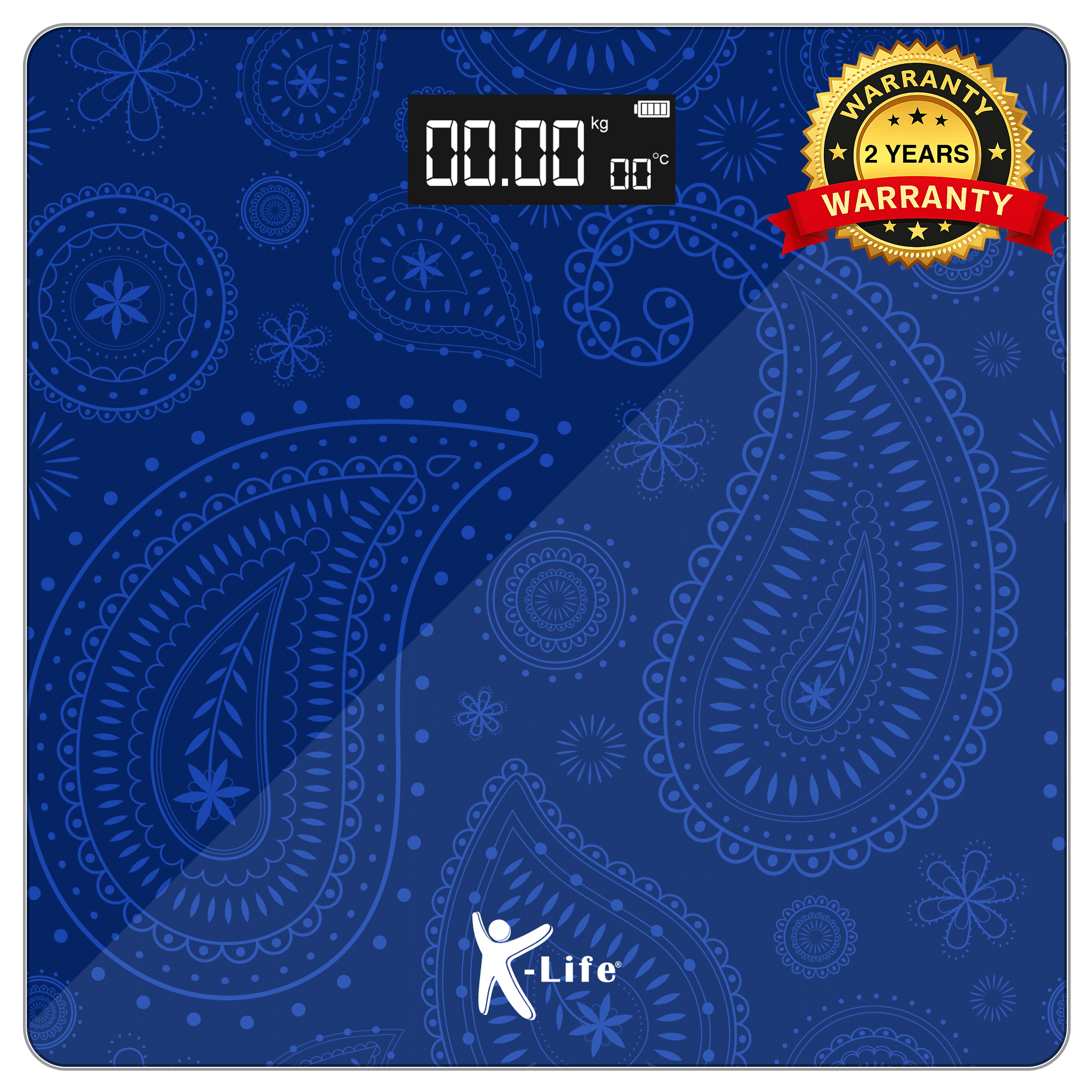 K-life WS-109 Electronic Digital Weight Check machine For Human Body 180kg Capacity Weighing Scale